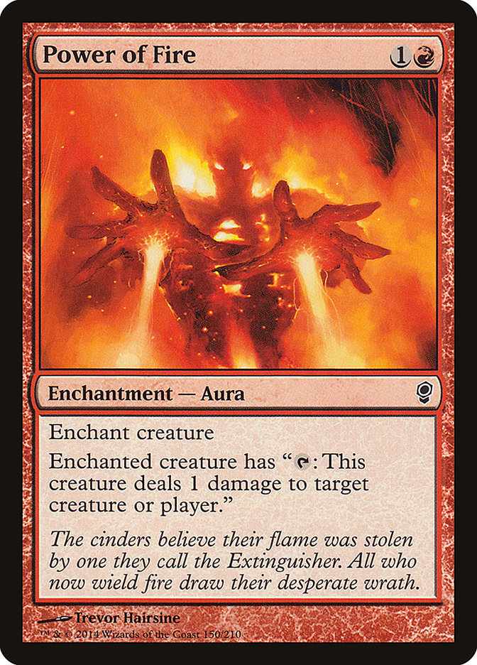 Power of Fire 150/210 (Conspiracy)  - Foil | Good Games Modbury