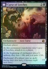 Curse of Leeches // Leeching Lurker [Innistrad: Midnight Hunt Prerelease Promos] | Good Games Modbury