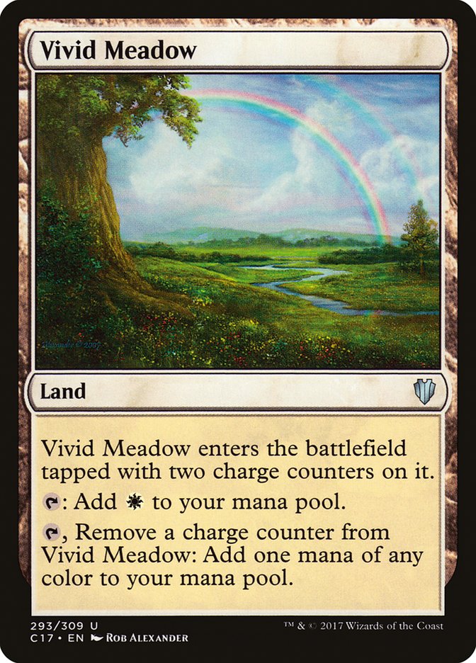 Vivid Meadow [Commander 2017] | Good Games Modbury