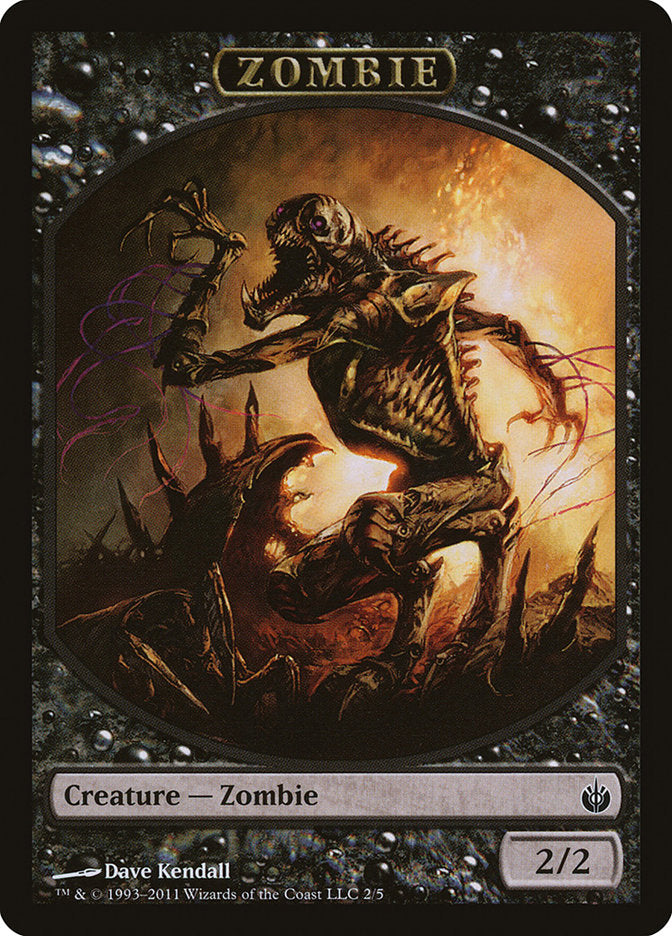 Zombie Token [Mirrodin Besieged Tokens] | Good Games Modbury