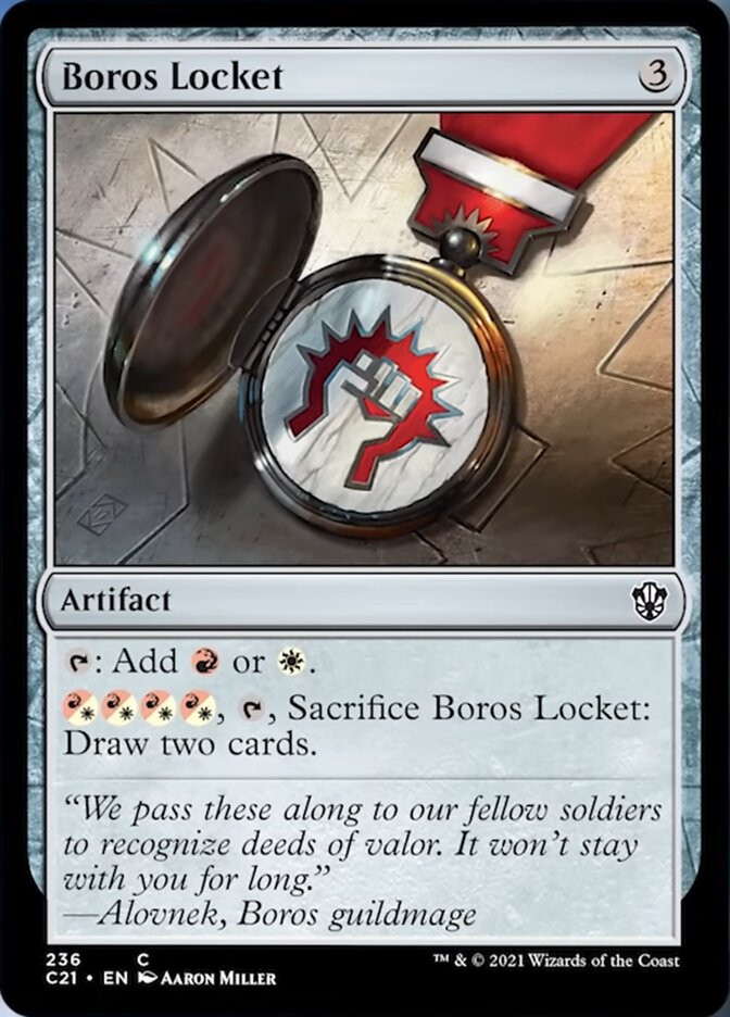 Boros Locket [Commander 2021] | Good Games Modbury