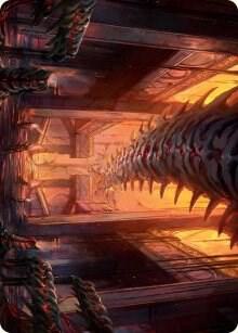 Bloodfell Caves Art Card 55 (Art Series: March of the Machine)  | Good Games Modbury