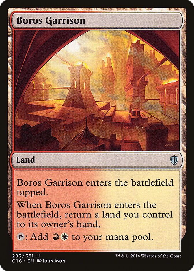 Boros Garrison [Commander 2016] | Good Games Modbury