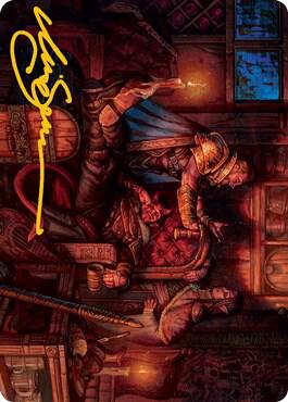 Long Rest Art Card Gold Stamped Signature 51 (Art Series: Adventures in the Forgotten Realms)  | Good Games Modbury
