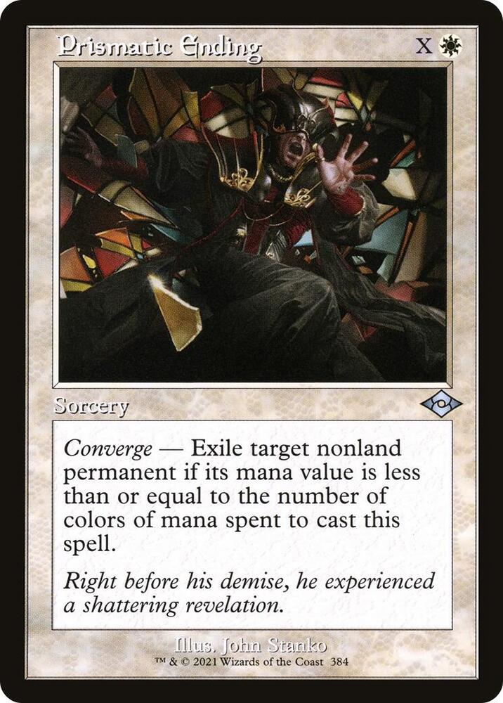 Prismatic Ending Retro Frame 384/303 (Modern Horizons 2)  | Good Games Modbury
