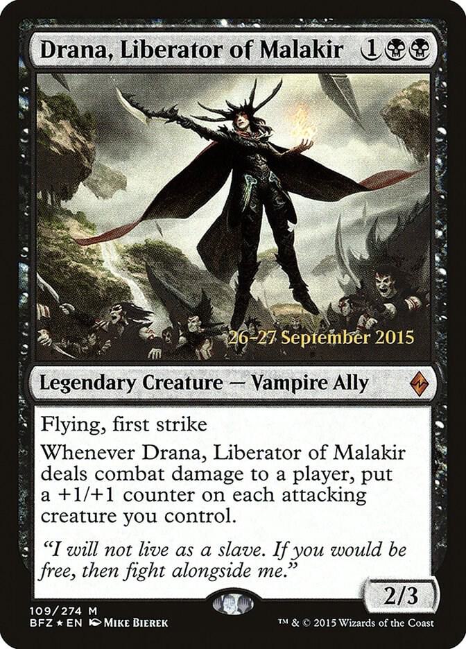 Drana Liberator of Malakir 109s/90 (Prerelease Cards)  - Foil | Good Games Modbury