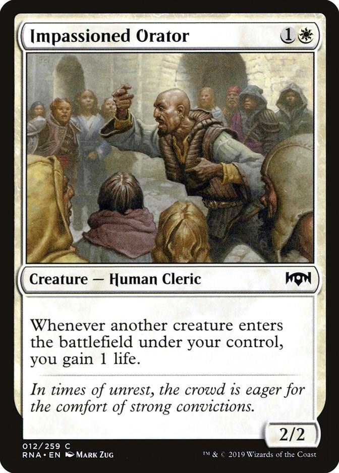 Impassioned Orator 12/259 (Ravnica Allegiance)  | Good Games Modbury