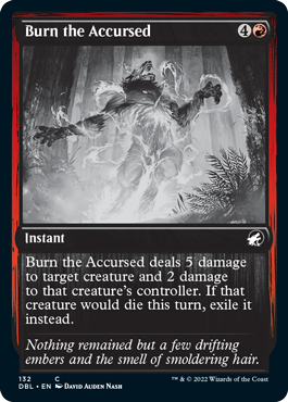 Burn the Accursed [Innistrad: Double Feature] | Good Games Modbury