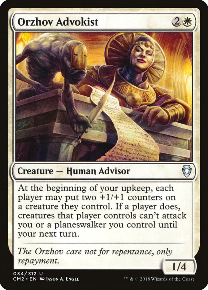 Orzhov Advokist 34/312 (Commander Anthology Volume II)  | Good Games Modbury