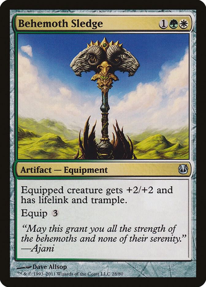 Behemoth Sledge 28/80 (Duel Decks: Ajani vs. Nicol Bolas)  | Good Games Modbury