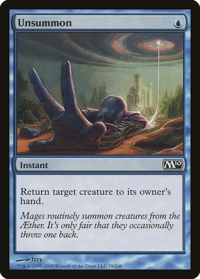 Unsummon 79/249 (Magic 2010 (M10))  | Good Games Modbury