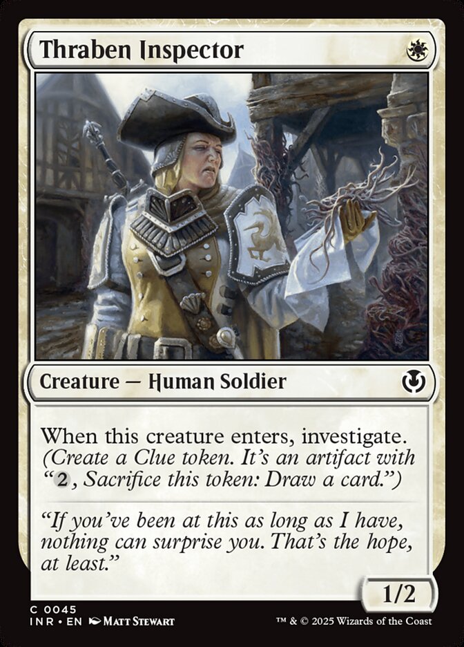 Thraben Inspector 45 (Innistrad Remastered)  - Foil | Good Games Modbury