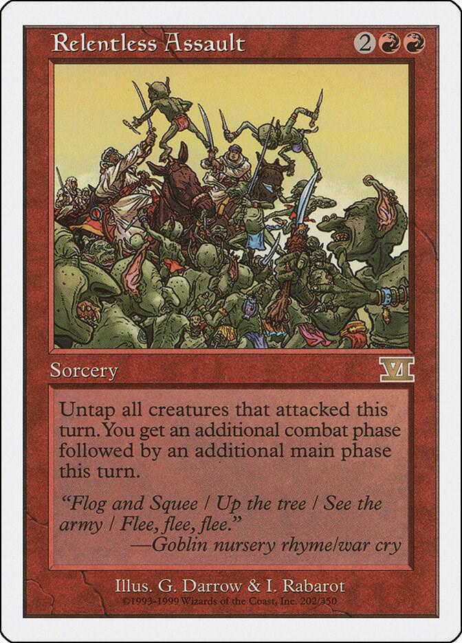 Relentless Assault 202/350 (Classic Sixth Edition)  | Good Games Modbury
