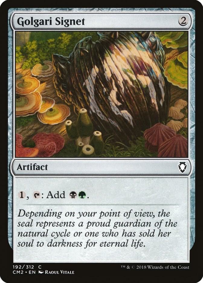 Golgari Signet 192 192/312 (Commander Anthology Volume II)  | Good Games Modbury