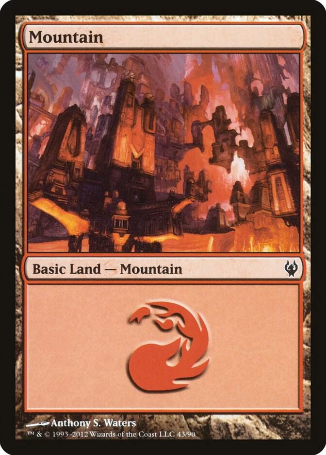 Mountain 43 43/90 (Duel Decks: Izzet vs. Golgari)  | Good Games Modbury