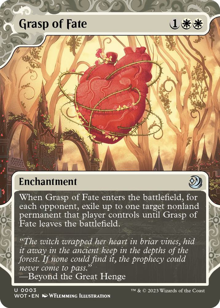 Grasp of Fate 3/63 (Wilds of Eldraine: Enchanting Tales)  - Showcase Foil | Good Games Modbury