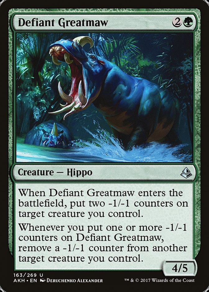 Defiant Greatmaw [Amonkhet] | Good Games Modbury