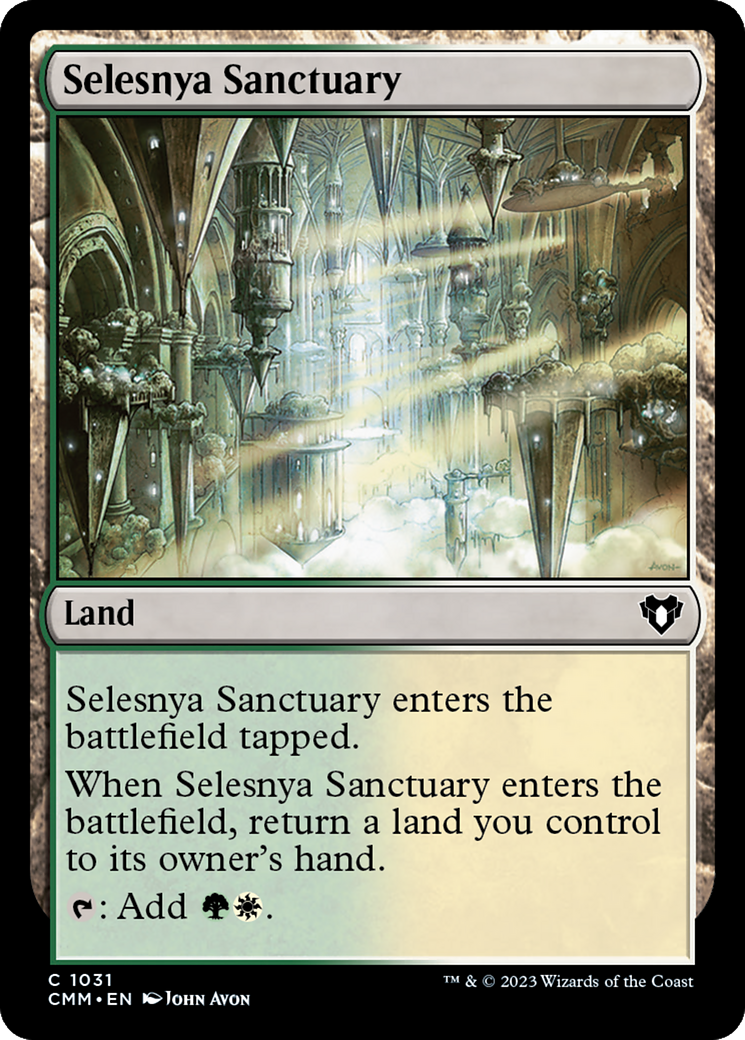 Selesnya Sanctuary [Commander Masters] | Good Games Modbury