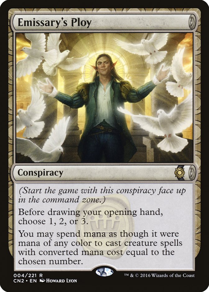Emissary's Ploy 4/221 (Conspiracy: Take the Crown)  - Foil | Good Games Modbury