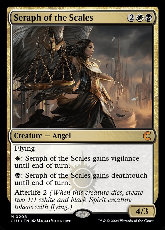 Seraph of the Scales 208/284 (Ravnica: Clue Edition)  | Good Games Modbury