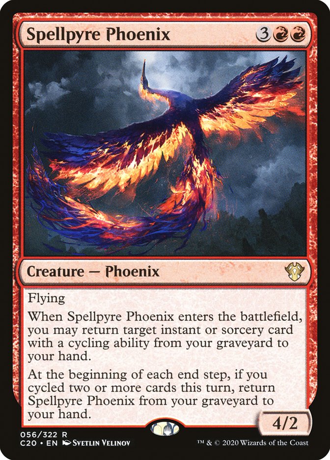 Spellpyre Phoenix 56/322 (Commander 2020)  | Good Games Modbury