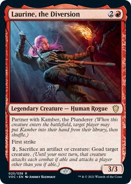 Laurine the Diversion 25 (Commander: Innistrad: Crimson Vow)  | Good Games Modbury