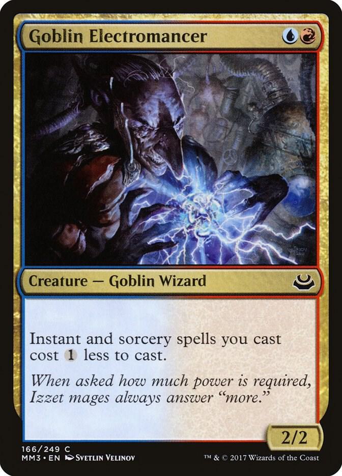 Goblin Electromancer 166/249 (Modern Masters 2017)  | Good Games Modbury