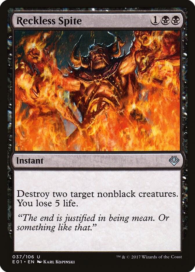Reckless Spite 37/106 (Archenemy: Nicol Bolas)  | Good Games Modbury