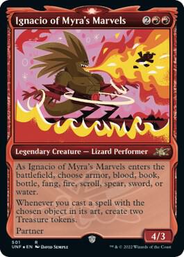 Ignacio of Myras Marvels Showcase Galaxy Foil 501/244 (Unfinity)  - Foil | Good Games Modbury
