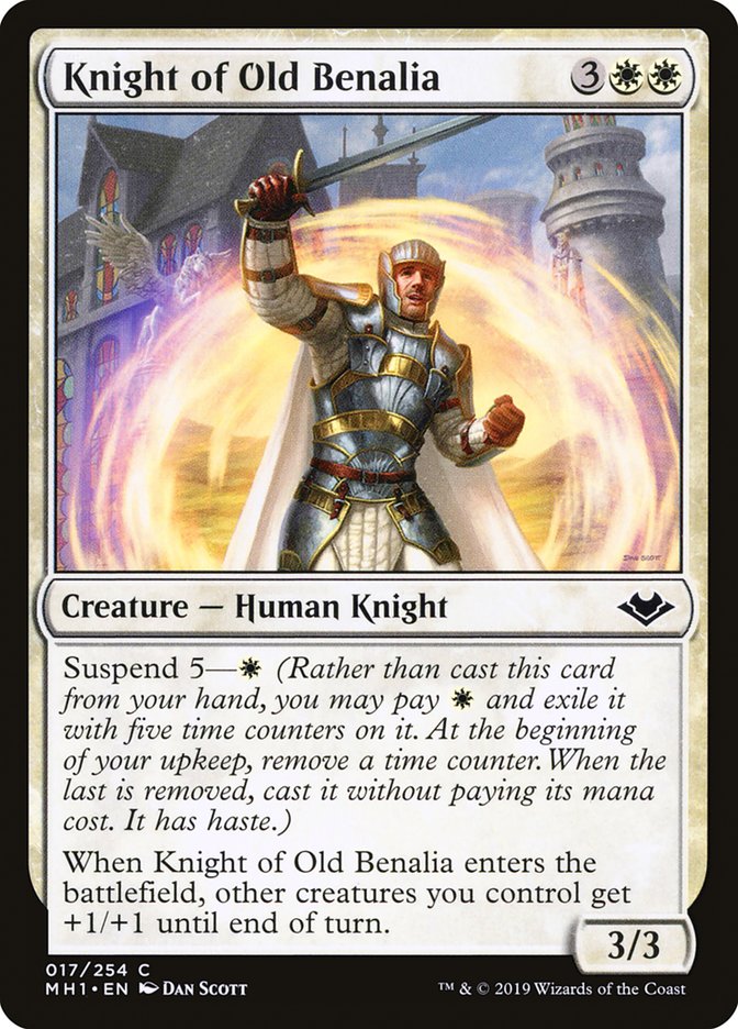 Knight of Old Benalia [Modern Horizons] | Good Games Modbury