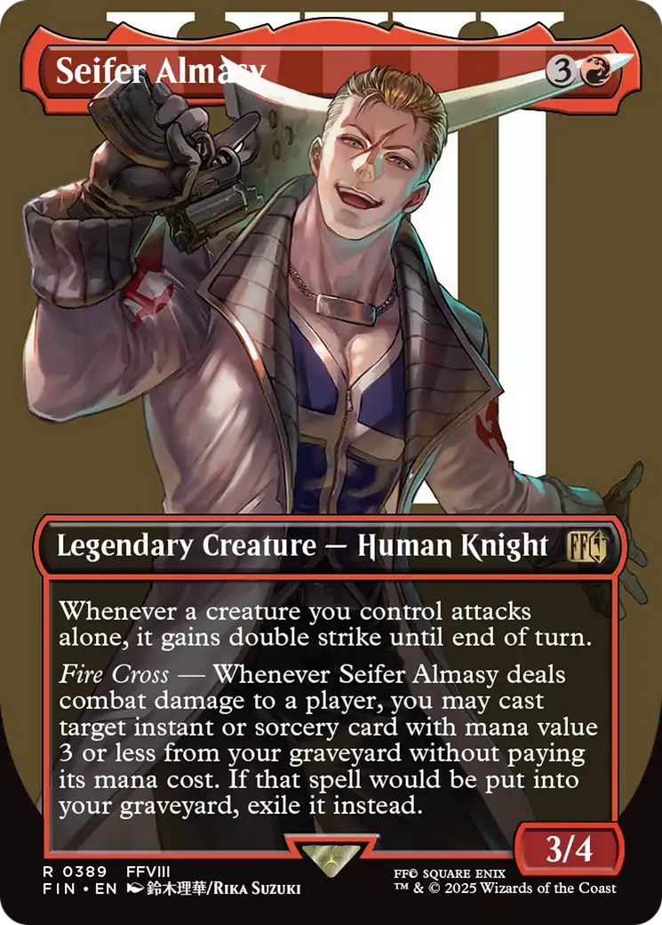 Seifer Almasy (Borderless) [FINAL FANTASY] | Good Games Modbury