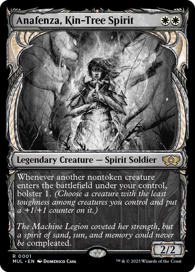 Anafenza, Kin-Tree Spirit 1/65 (March of the Machine: Multiverse Legends)  - Showcase Foil | Good Games Modbury