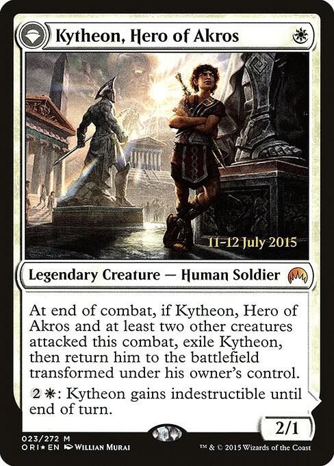 Kytheon Hero of Akros 23s/54 (Prerelease Cards)  - Foil | Good Games Modbury