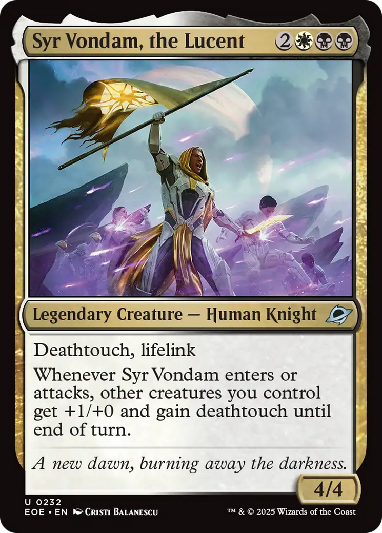 Syr Vondam, the Lucent [Edge of Eternities] | Good Games Modbury