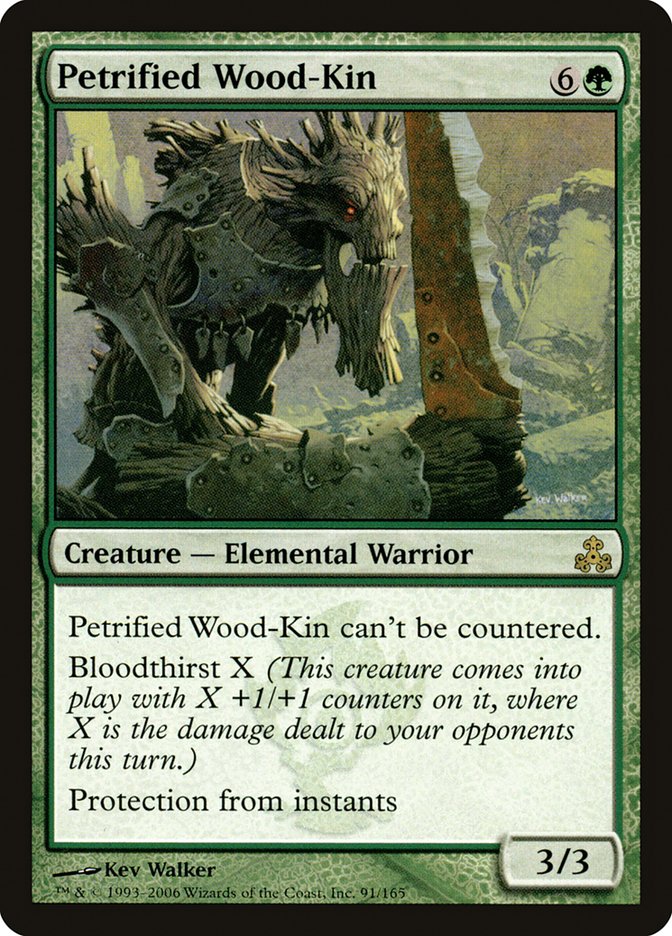 Petrified Wood-Kin 91/165 (Guildpact)  - Foil | Good Games Modbury