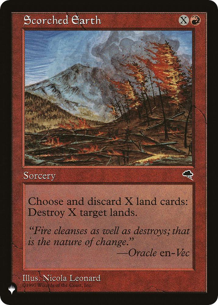 Scorched Earth TMP-200/5075 (The List Reprints)  | Good Games Modbury