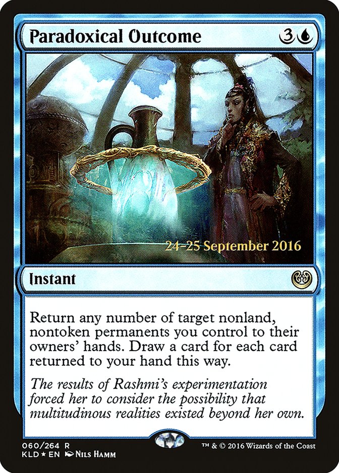 Paradoxical Outcome [Kaladesh Prerelease Promos] | Good Games Modbury