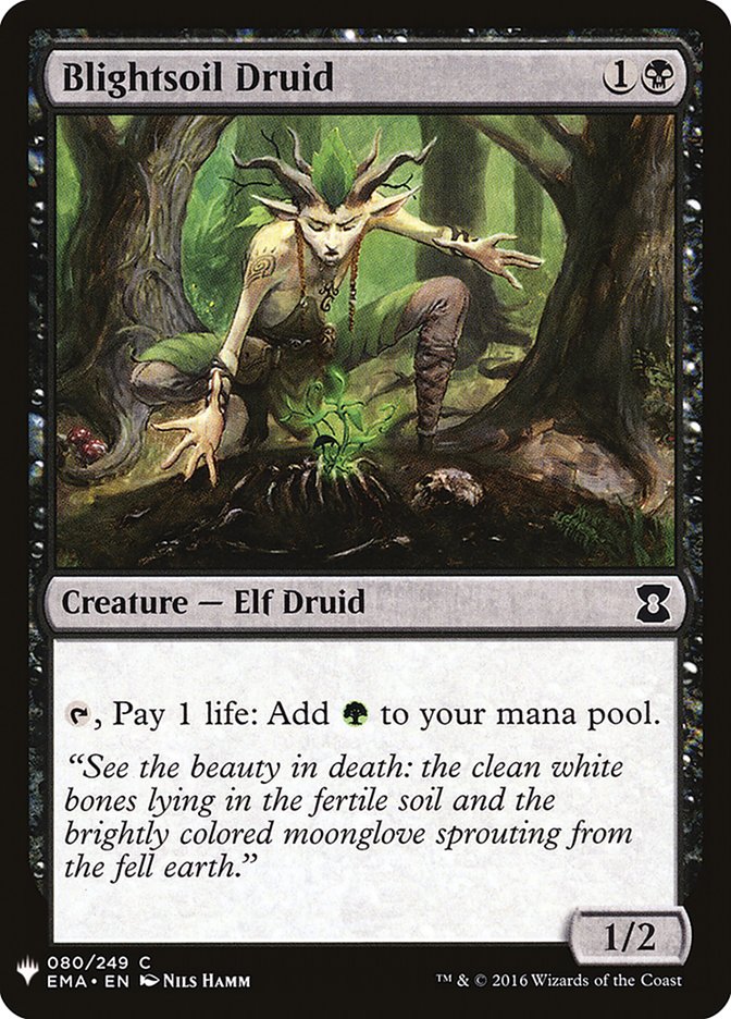 Blightsoil Druid [Mystery Booster] | Good Games Modbury