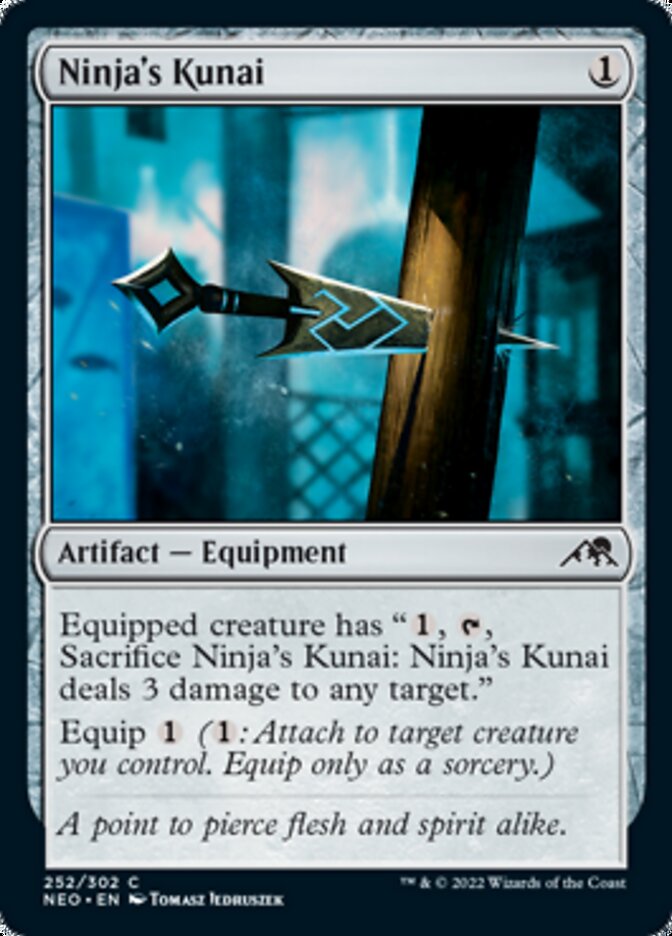 Ninja's Kunai [Kamigawa: Neon Dynasty] | Good Games Modbury