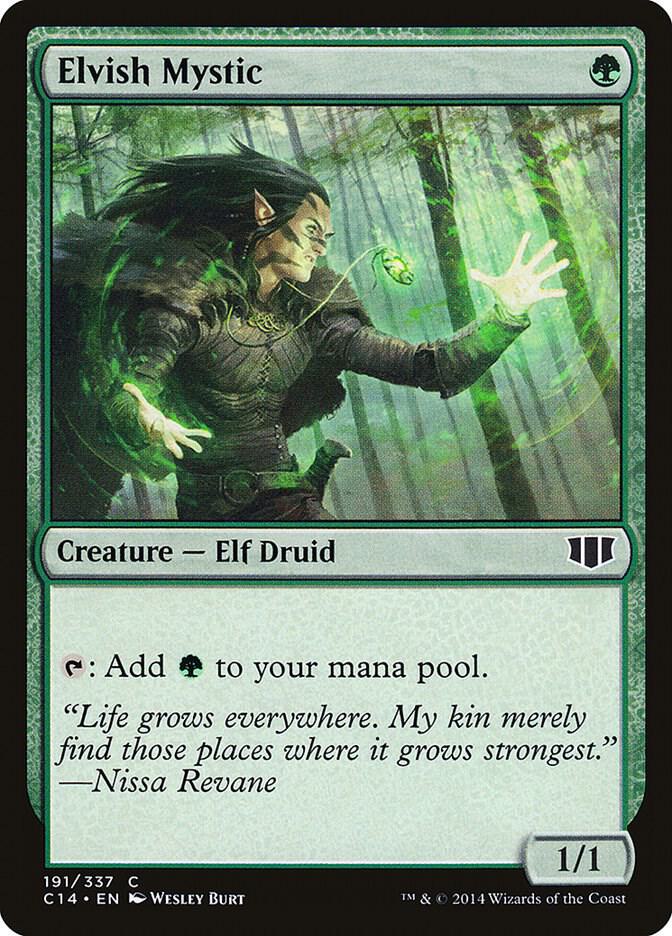 Elvish Mystic 191/337 (Commander 2014)  | Good Games Modbury