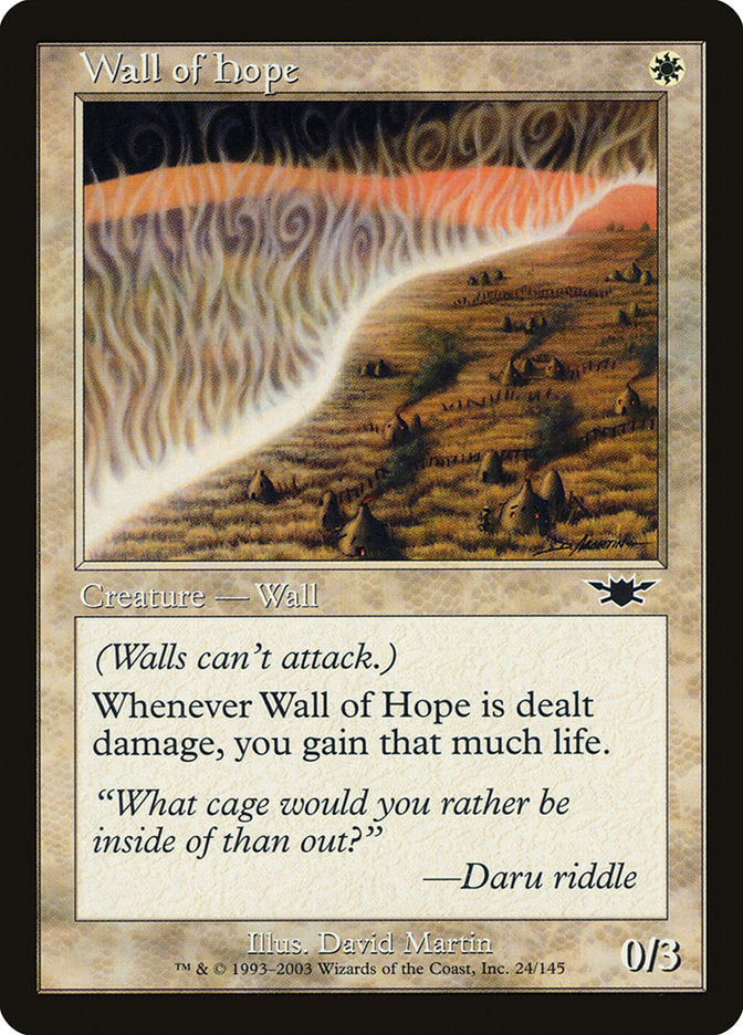 Wall of Hope 24/145 (Legions)  | Good Games Modbury