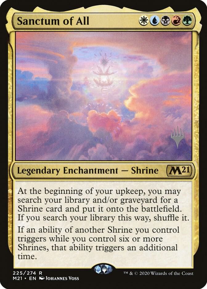 Sanctum of All 225 (Promo Pack: Core Set 2021)  - Foil | Good Games Modbury