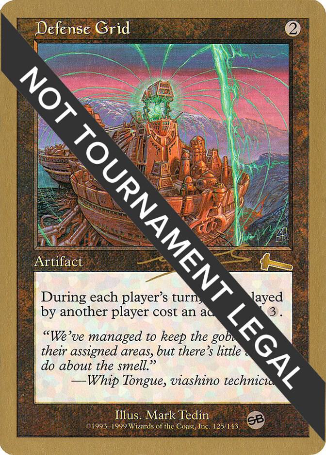 Defense Grid 2000 Nicolas Labarre ULG SB nl125sb/117 (World Championship Decks)  | Good Games Modbury