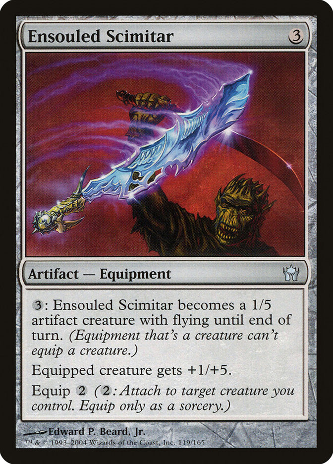 Ensouled Scimitar 119/165 (Fifth Dawn)  - Foil | Good Games Modbury