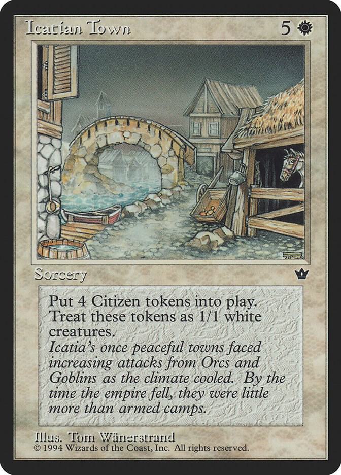 Icatian Town 15/187 (Fallen Empires)  | Good Games Modbury
