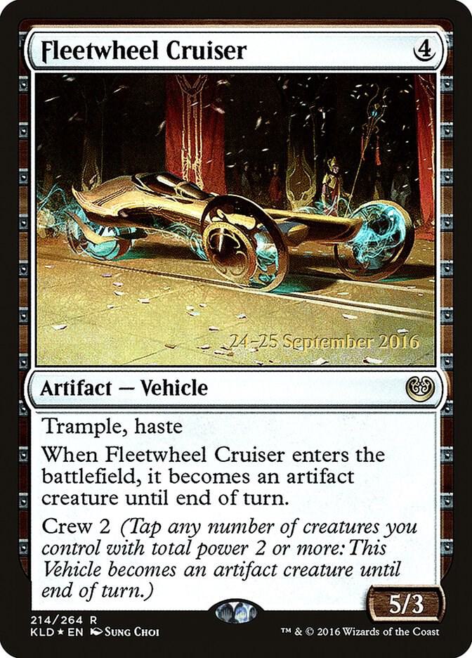 Fleetwheel Cruiser 214s/83 (Prerelease Cards)  - Foil | Good Games Modbury