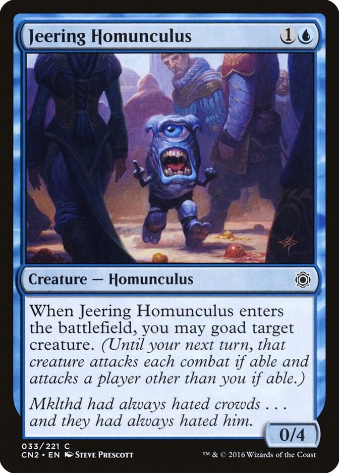 Jeering Homunculus 33/221 (Conspiracy: Take the Crown)  - Foil | Good Games Modbury