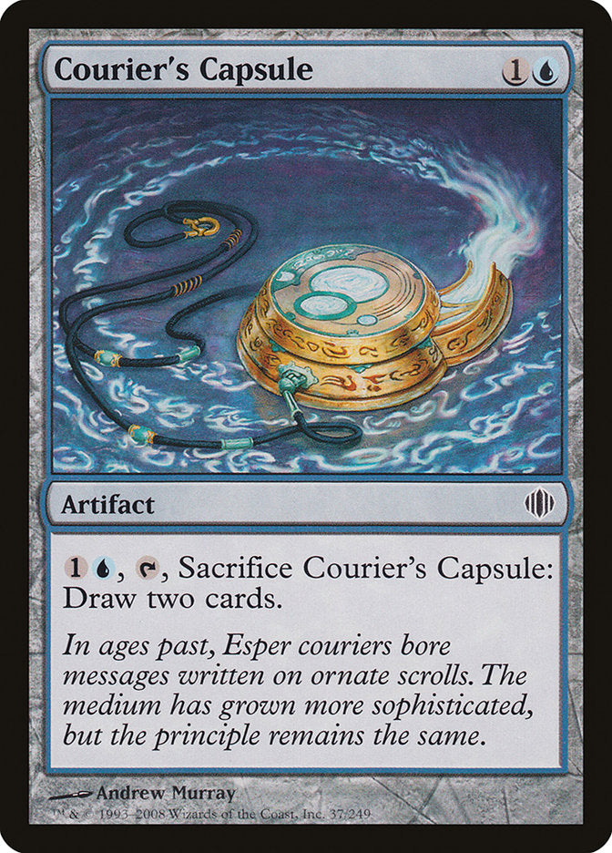 Courier's Capsule 37/249 (Shards of Alara)  - Foil | Good Games Modbury