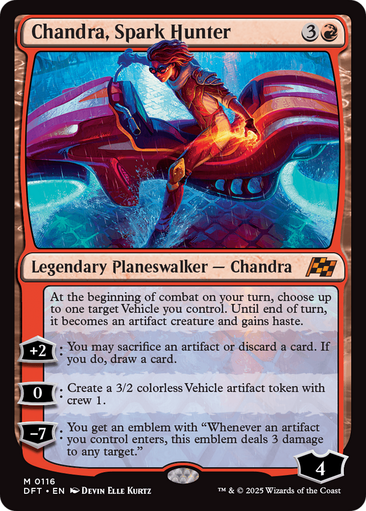 Chandra, Spark Hunter [Aetherdrift] | Good Games Modbury