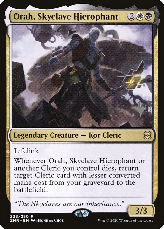 Orah, Skyclave Hierophant (Promo Pack) [Zendikar Rising Promos] | Good Games Modbury